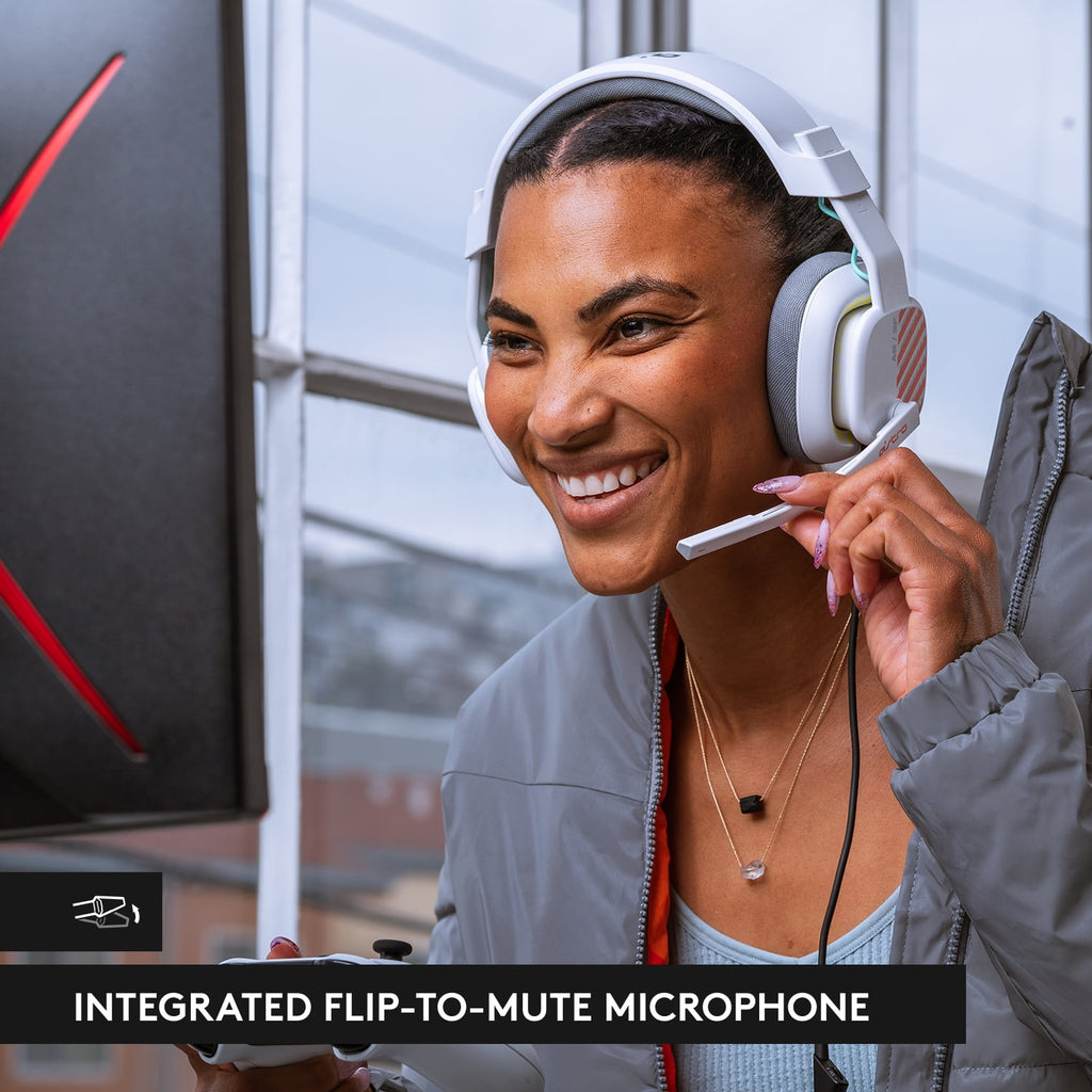 Experience Gaming Like Never Before with the ASTRO A10 Gen 2 Wired Headset - Premium Over-Ear Headphones for Xbox and PC in Sleek White