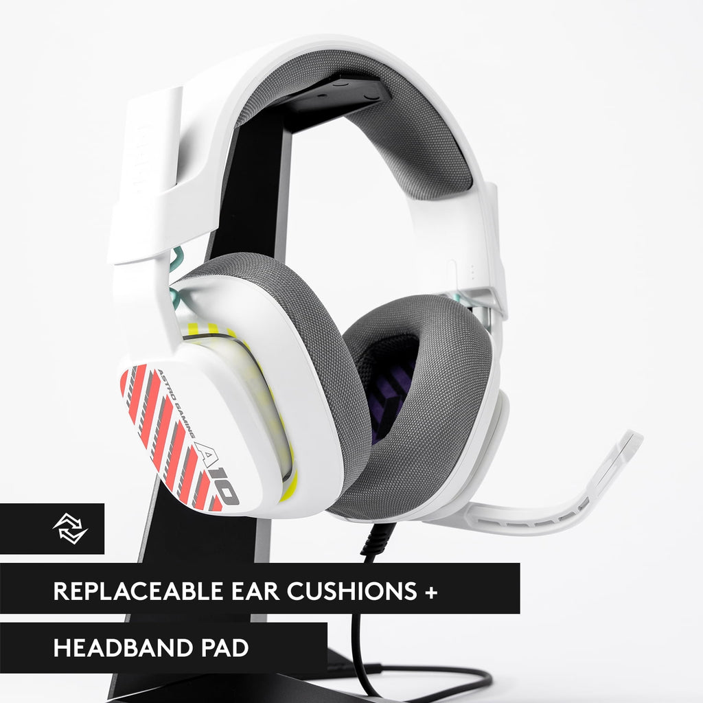 Experience Gaming Like Never Before with the ASTRO A10 Gen 2 Wired Headset - Premium Over-Ear Headphones for Xbox and PC in Sleek White